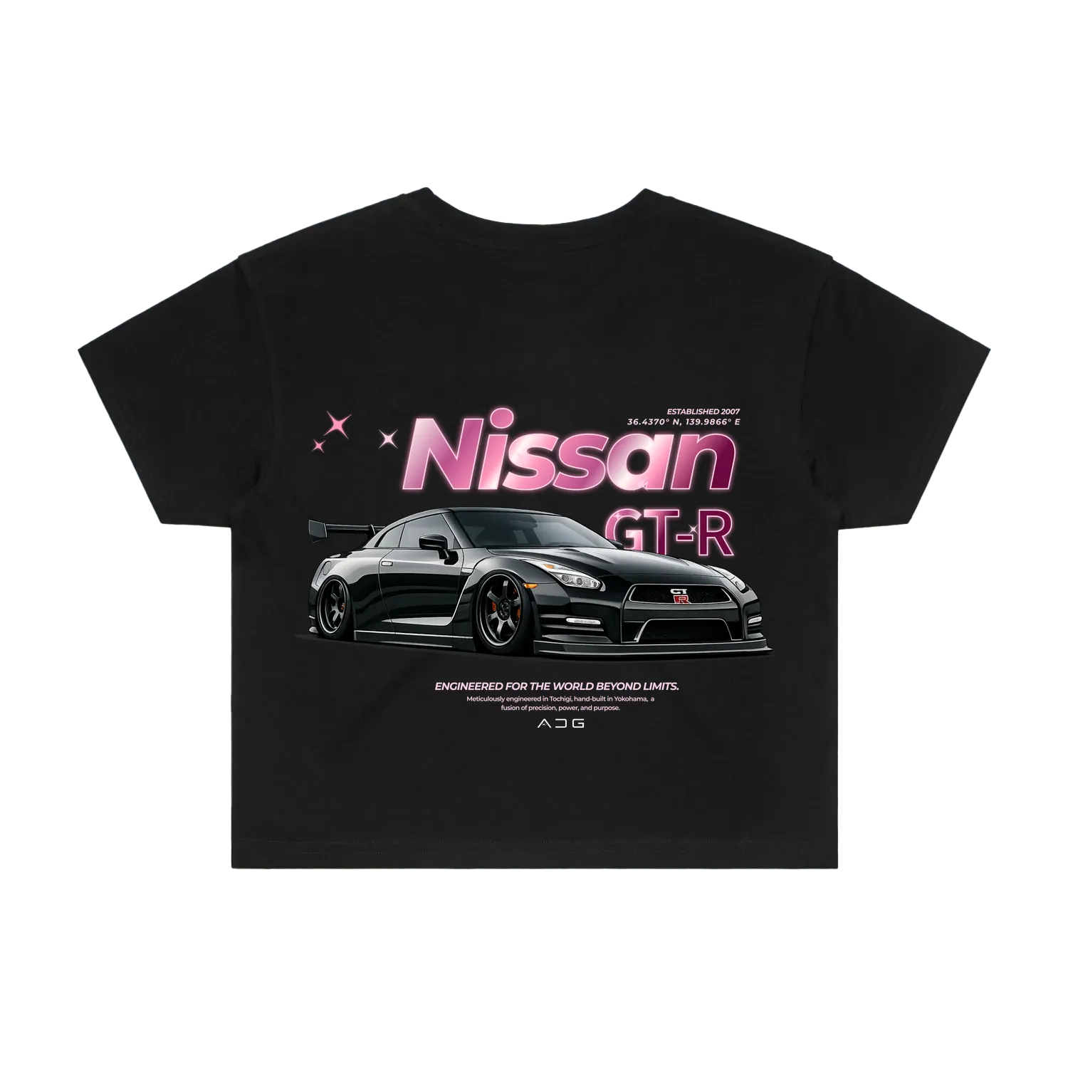 R35 Pink Crop