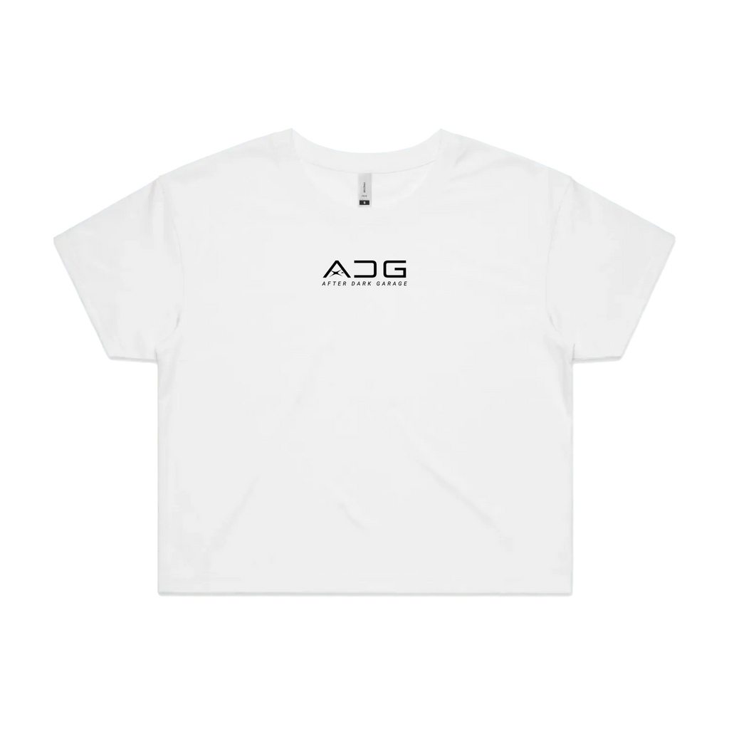 White front flat lay